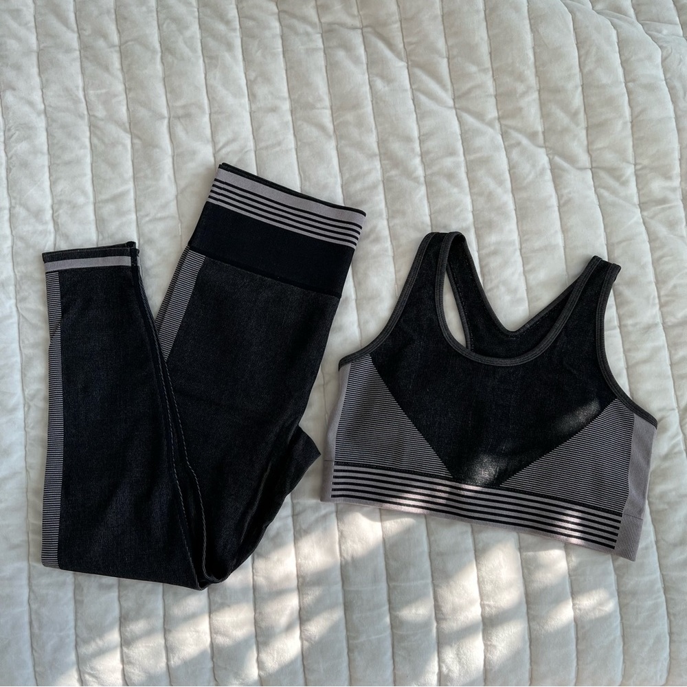 Zella Leggings and Sport Bra Set
